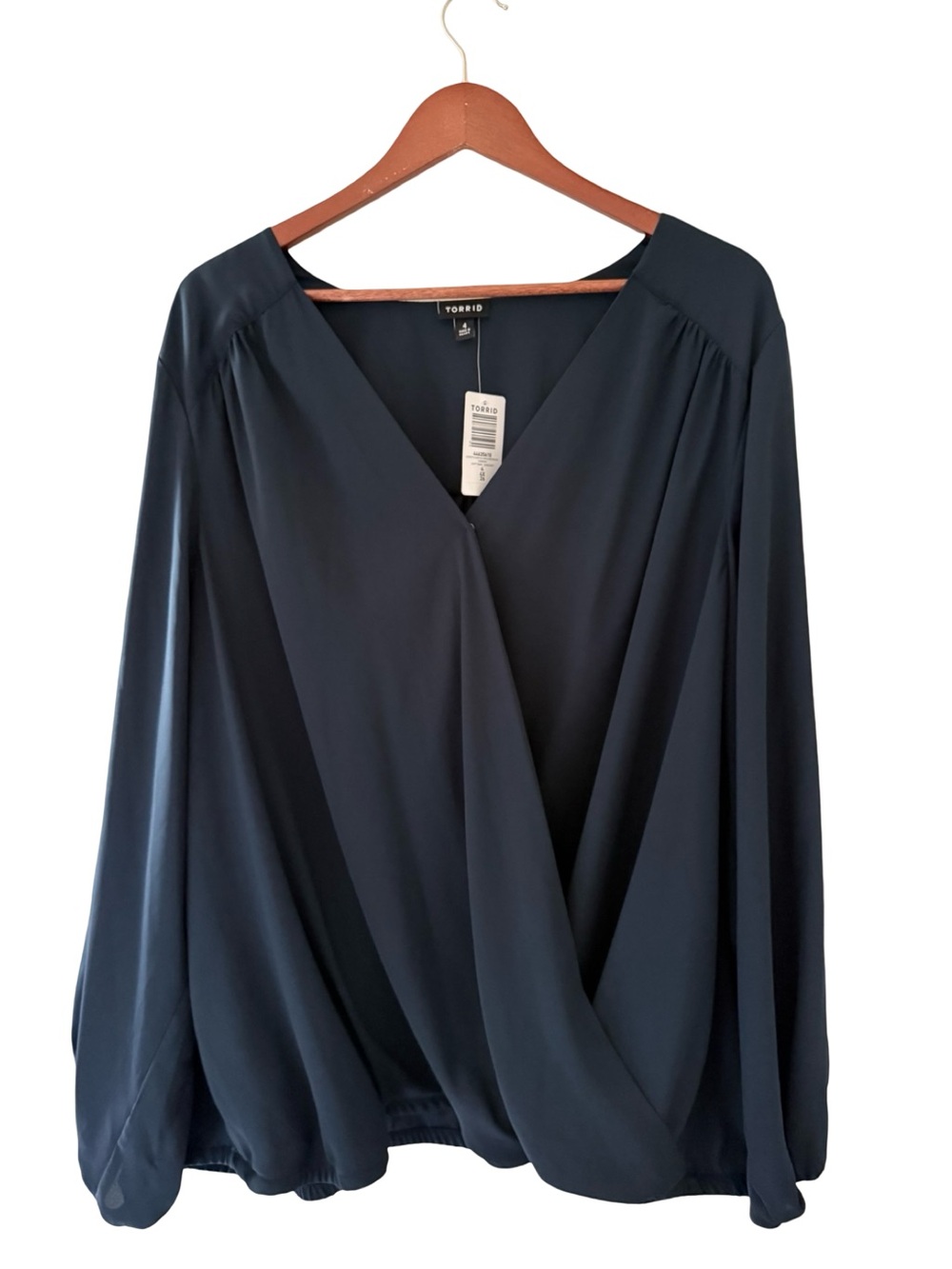 NWT, Torrid Georgette Blouse, Size 4